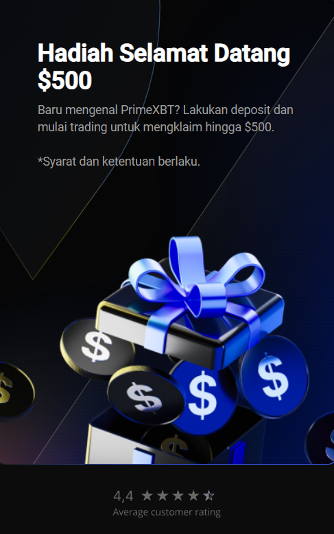 Bonus PrimeXBT 50 untuk Indonesia.