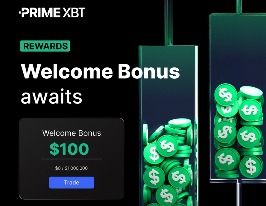 Bonus selamat datang di PrimeXBT untuk Indonesia.